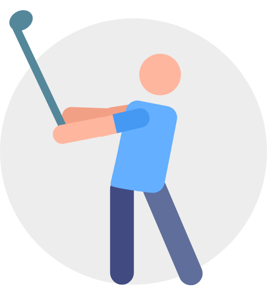 Full swing icon